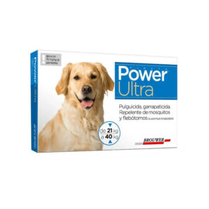 Power Ultra Pipeta Perro, 21 a 40 Kg