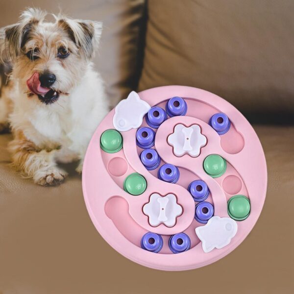 Mpets Puzzle Comedero Lento Perro Y Cahorros 2