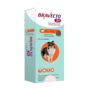 Bravecto Antiparasitario 1 Mes Perro 45 A 10kg 2