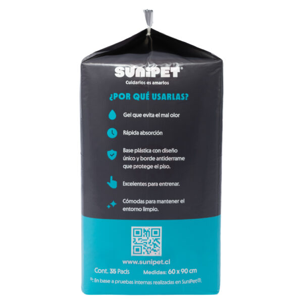 Sunipads Sabanillas Carbon 60x90cms 35und 5